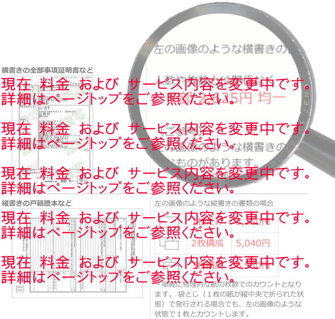 戸籍謄本を低料金で翻訳